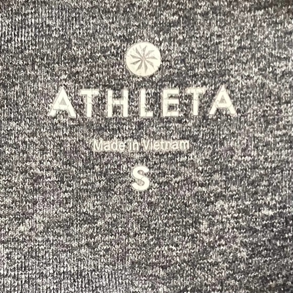 Athleta Chaturanga Gray Split Ankle Tights Leggings Pants - Picture 4 of 6